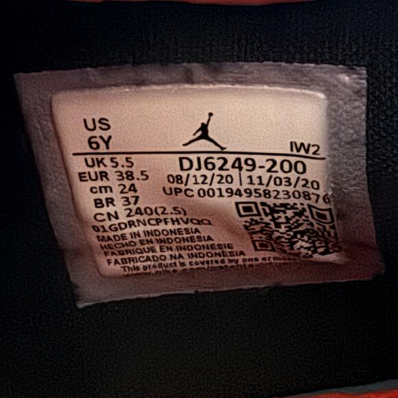 Nike Air Jordan 4 Retro GS Taupe Haze Men's Shoes - Size 6 - Picture 8 of 9